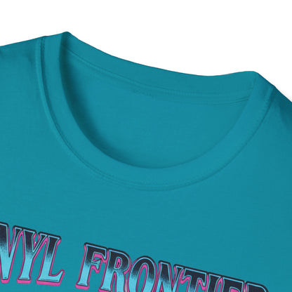 Vinyl Frontier Astronaut T-Shirt, Unisex Graphic Tee, Space Lover Gift, Casual Style, Summer Wear, Unique T-Shirt