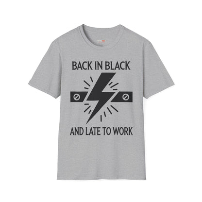 Back in Black Lightning T-Shirt