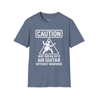 Caution Air Guitar T-Shirt