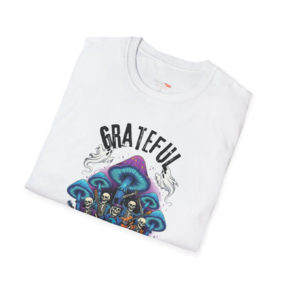 Grateful Dead Inspired Unisex T-Shirt, Softstyle Tee for Music Lovers, Psychedelic Shirt, Festival Apparel, Unique Gift Idea