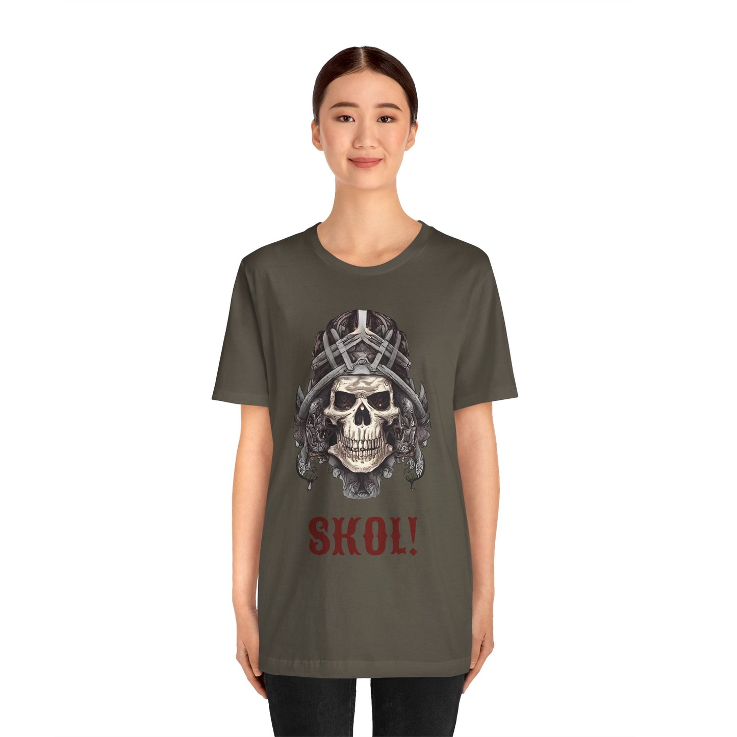 SKOL! Tee- Nordic Skull