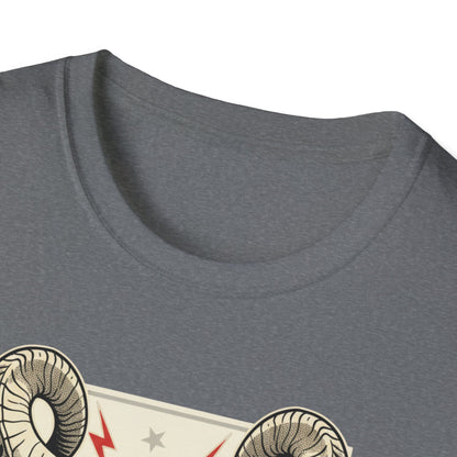 Diablo Graphic T-Shirt - Unisex Softstyle Tee for Music Lovers, Halloween Costume, Unique Gift, Vintage Style, Casual Wear