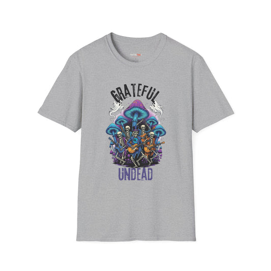 Grateful Dead Inspired Unisex T-Shirt, Softstyle Tee for Music Lovers, Psychedelic Shirt, Festival Apparel, Unique Gift Idea