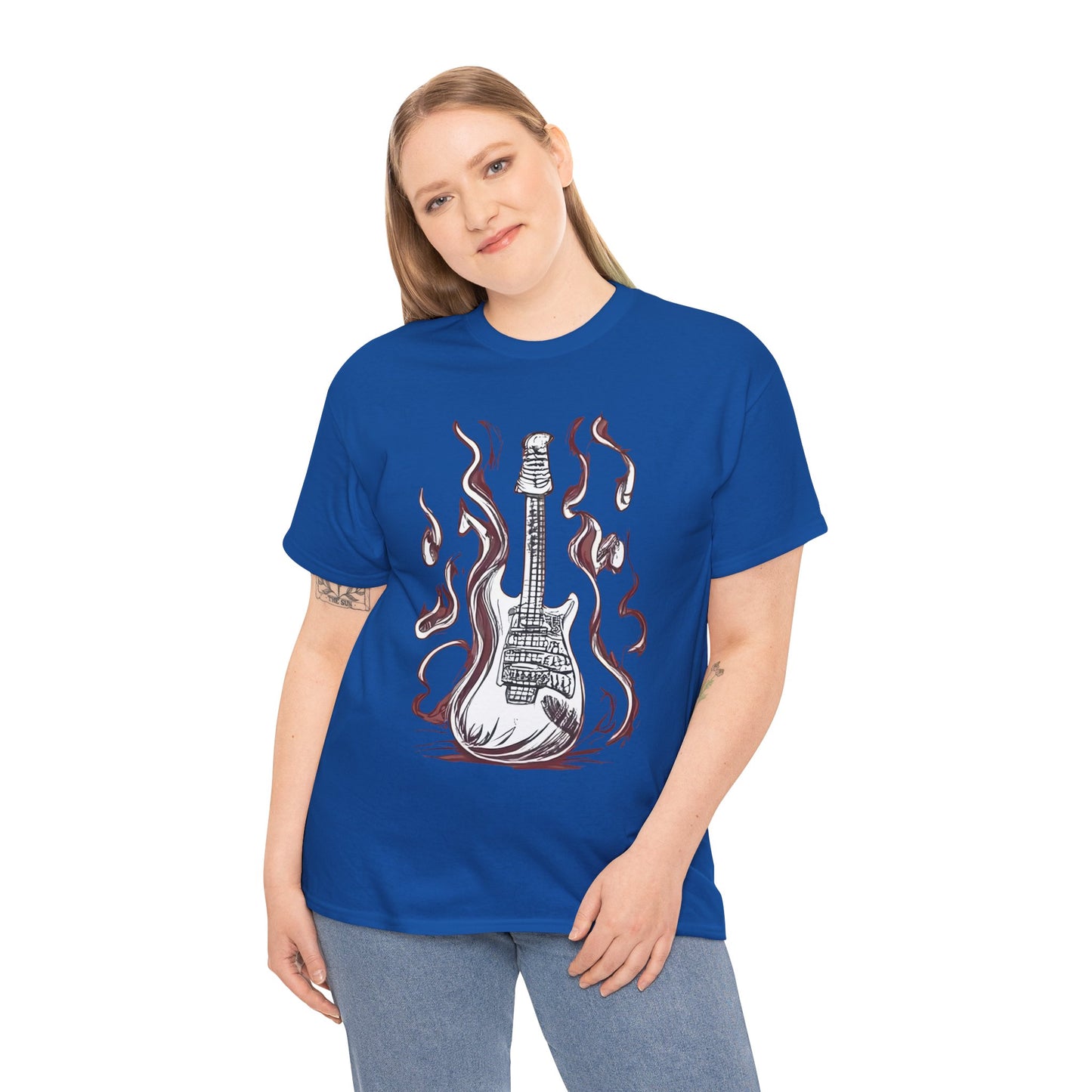 Guitar Flames Tee