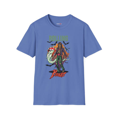 Rolling Bones Halloween Unisex softstyle T-Shirt