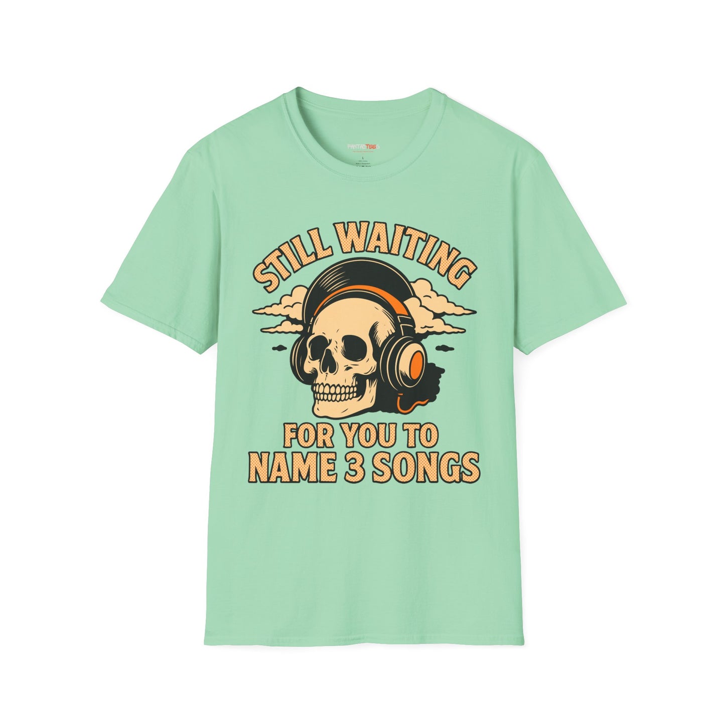 Name 3 Bands Skull T-Shirt