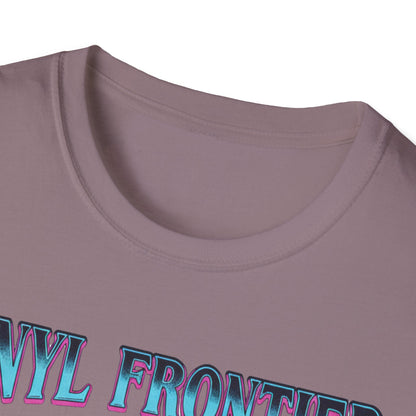 Vinyl Frontier Astronaut T-Shirt, Unisex Graphic Tee, Space Lover Gift, Casual Style, Summer Wear, Unique T-Shirt