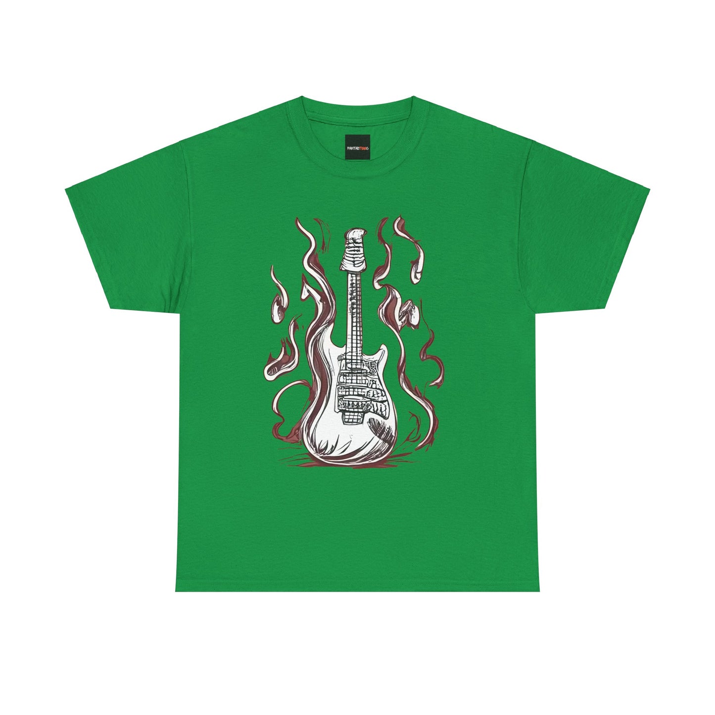 Guitar Flames Tee