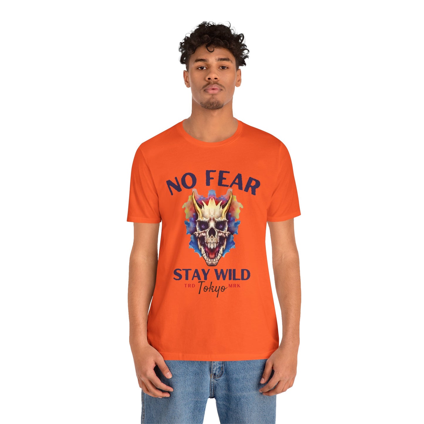 No Fear Dragon Skull tee