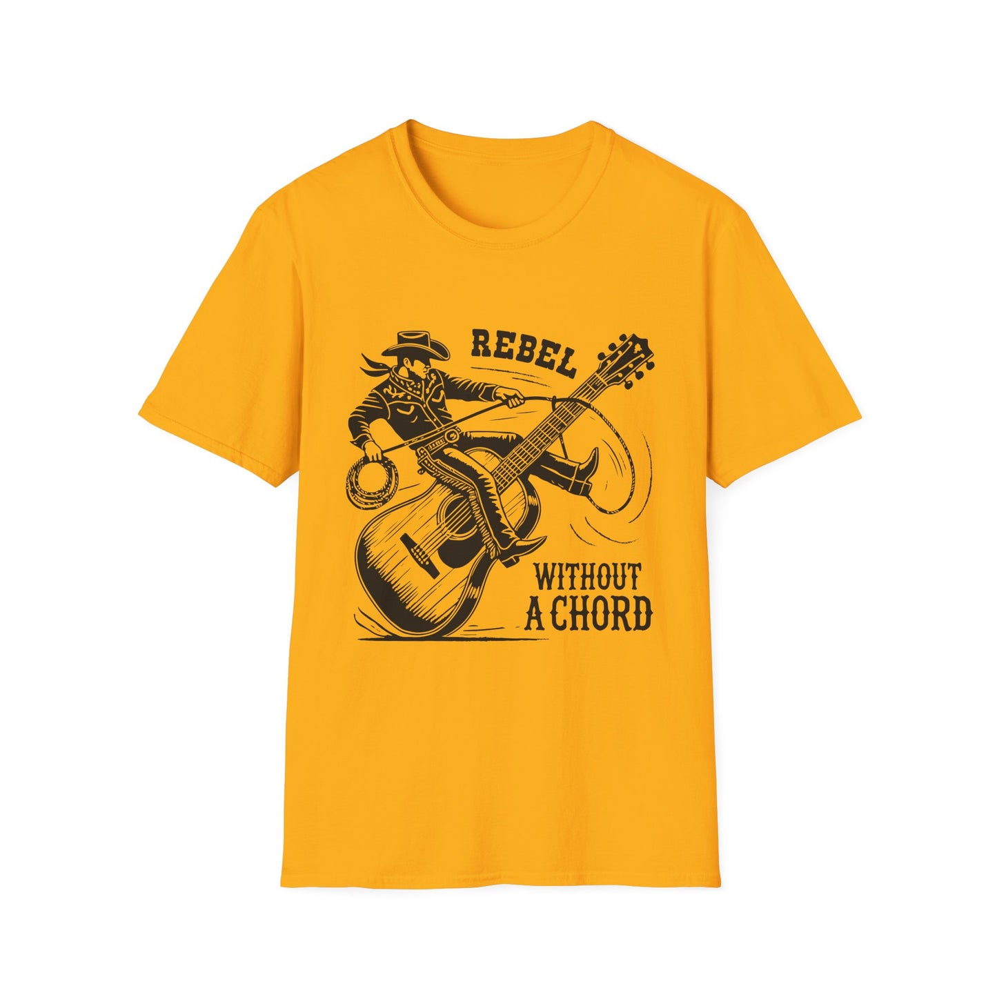 Cool Rebel Without a Chord Graphic Tee, Music Lover Shirt, Gift for Musicians, Casual Fashion, Unique Present for Rock Fans