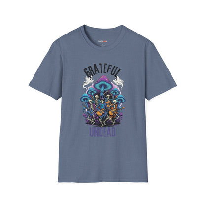 Grateful Dead Inspired Unisex T-Shirt, Softstyle Tee for Music Lovers, Psychedelic Shirt, Festival Apparel, Unique Gift Idea