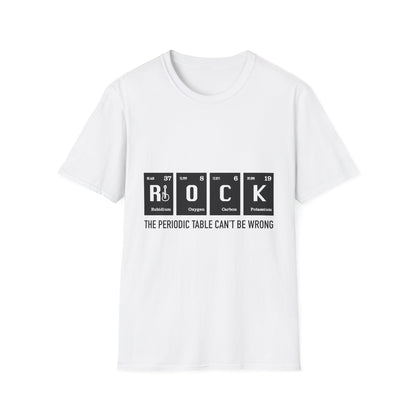 Rock n' Science Unisex, Funny Chemistry T-Shirt