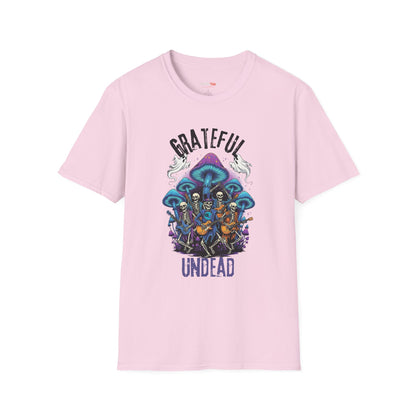 Grateful Dead Inspired Unisex T-Shirt, Softstyle Tee for Music Lovers, Psychedelic Shirt, Festival Apparel, Unique Gift Idea