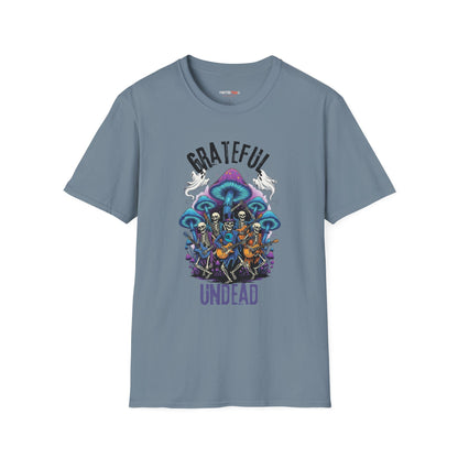 Grateful Dead Inspired Unisex T-Shirt, Softstyle Tee for Music Lovers, Psychedelic Shirt, Festival Apparel, Unique Gift Idea