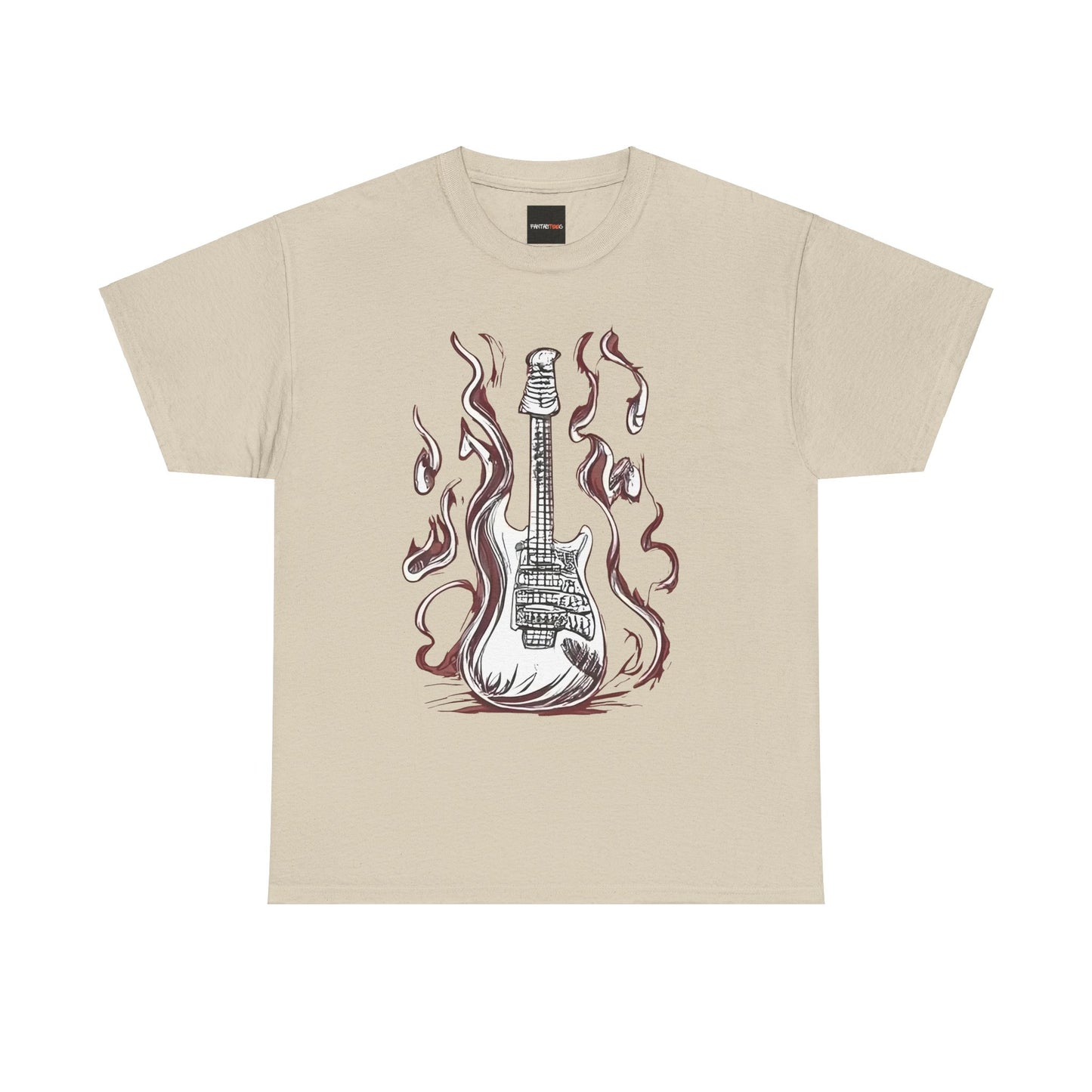 Guitar Flames Tee