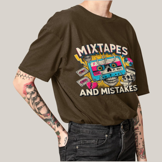 Retro Mixtapes Vintage Style T- Shirt