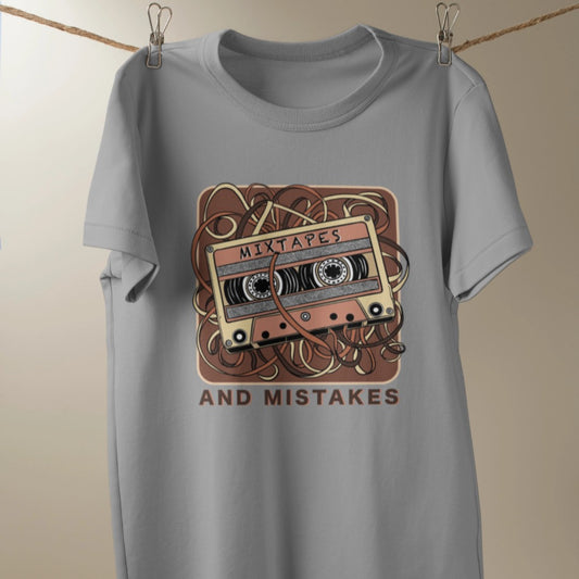 Retro Mixtapes and Mistakes T-Shirt