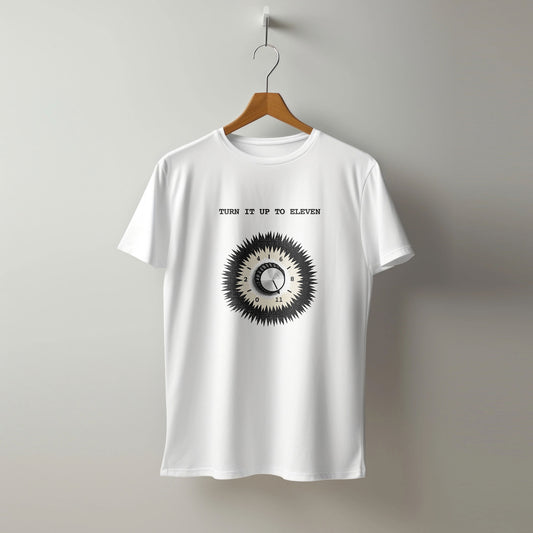Turn It Up To Eleven,Funny, Music Lover, Music Gift,Unisex Graphic Tee Gift for Musicians