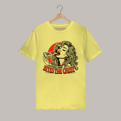 Retro Another one bites the crust, Vintage Unisex T-Shirt