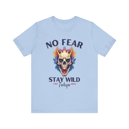 No Fear Dragon Skull tee