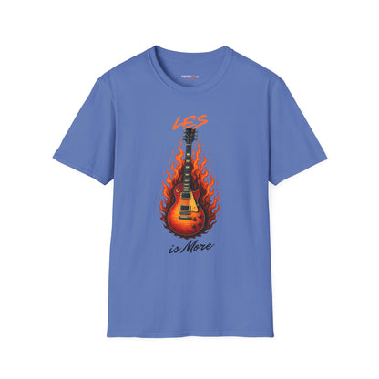 Rock-Inspired Unisex T-Shirt: Les is More, Music Lover Gift, Casual Wear, Concert Outfit, Best Friend Birthday