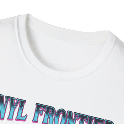 Vinyl Frontier Astronaut T-Shirt, Unisex Graphic Tee, Space Lover Gift, Casual Style, Summer Wear, Unique T-Shirt