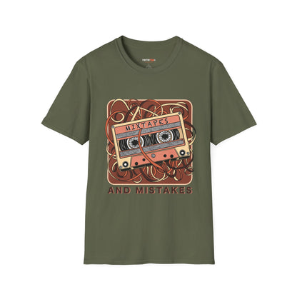 Retro Mixtapes and Mistakes T-Shirt