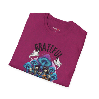Grateful Dead Inspired Unisex T-Shirt, Softstyle Tee for Music Lovers, Psychedelic Shirt, Festival Apparel, Unique Gift Idea