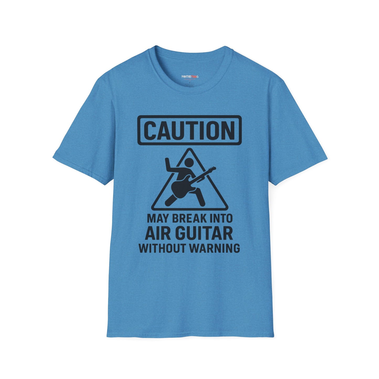 Caution Air Guitar T-Shirt
