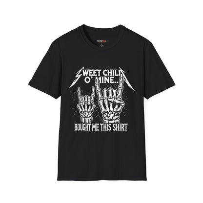 Rockin' Skeleton Sweet Child T-Shirt