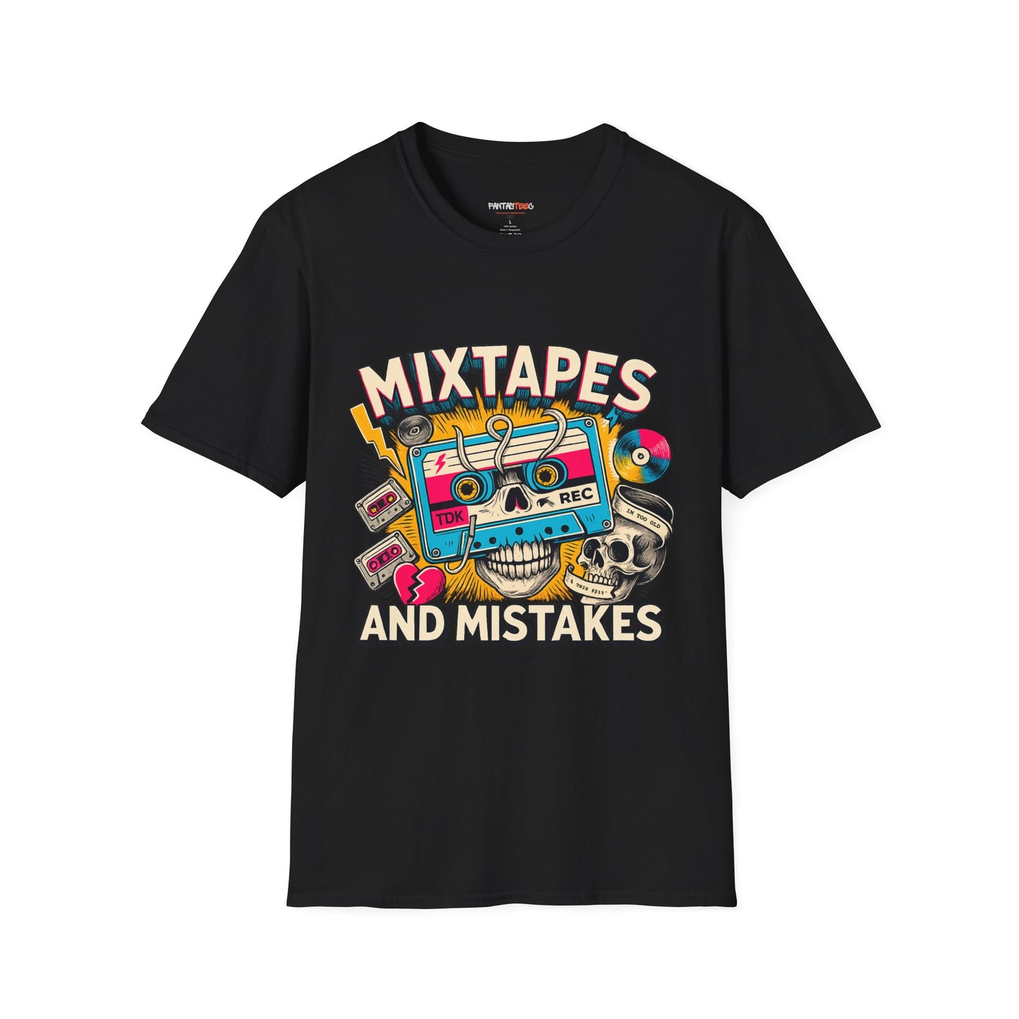 Retro Mixtapes Vintage Style T- Shirt