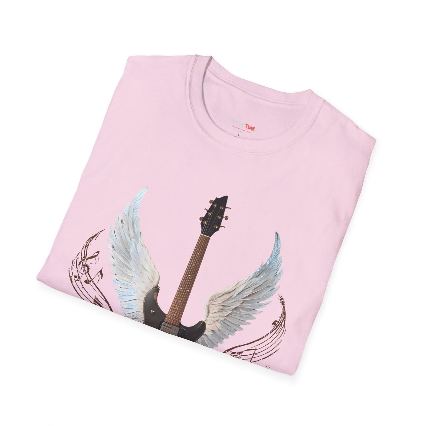 Winged Guitar Unisex T-Shirt, Music Lover Gift, Rock Band Merch, Casual Wear, Concert Outfit, Vintage Style