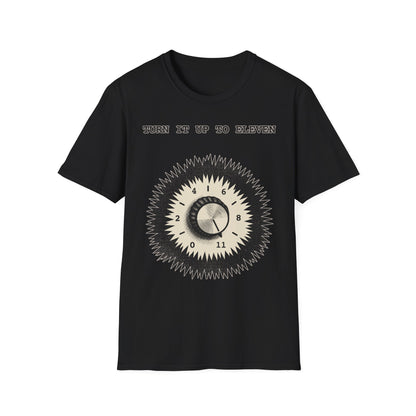 Turn It Up To Eleven,Funny, Music Lover, Music Gift,Unisex Graphic Tee Gift for Musicians