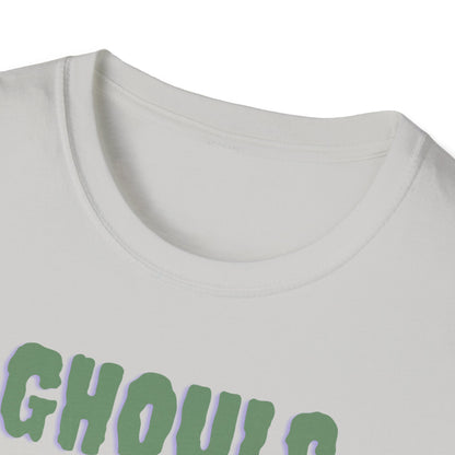 Halloween Skeleton Ghouls and Roses Band UnisexT-Shirt