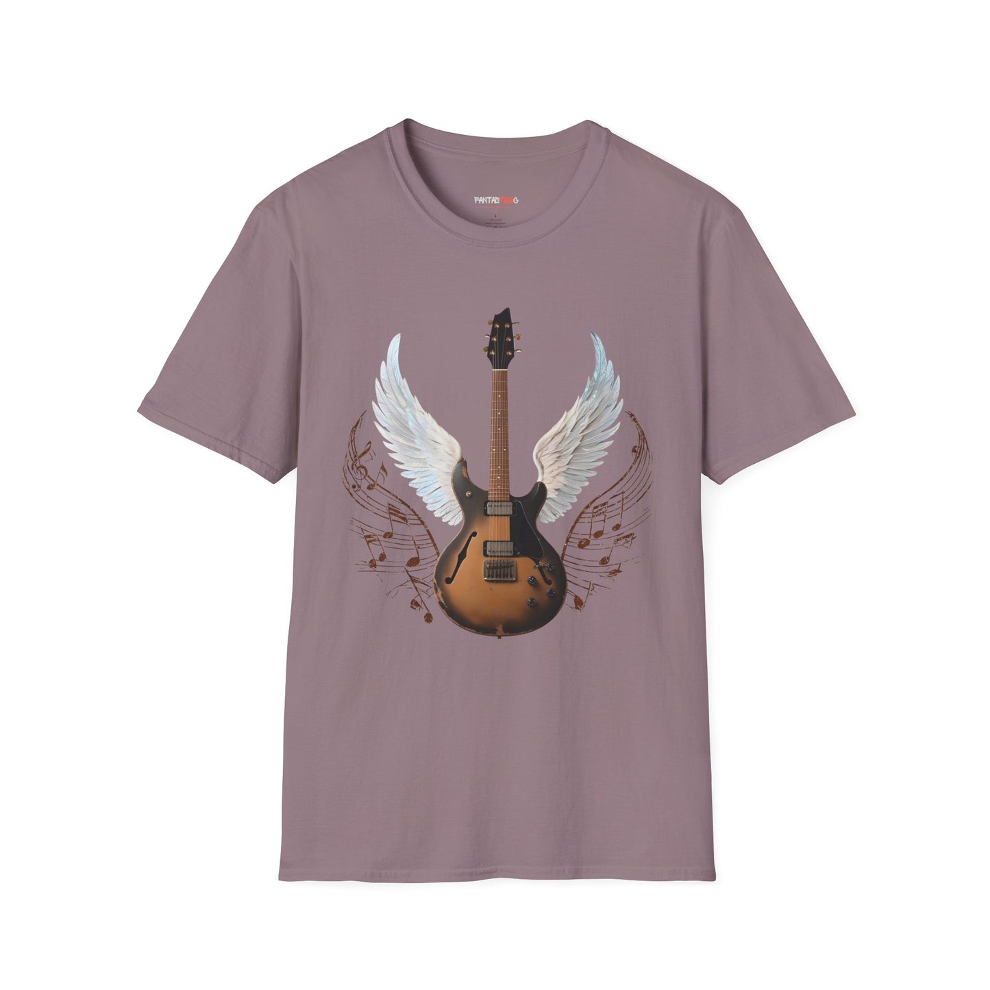 Winged Guitar Unisex T-Shirt, Music Lover Gift, Rock Band Merch, Casual Wear, Concert Outfit, Vintage Style