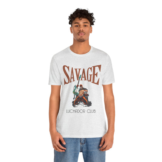 Savage Luchador Tee