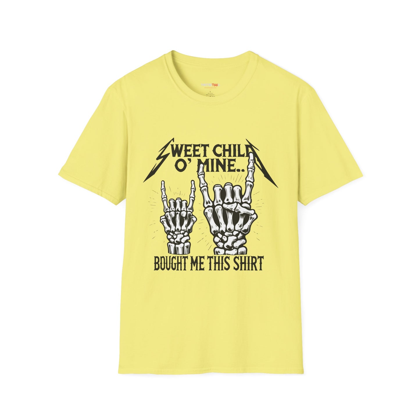 Rockin' Skeleton Sweet Child T-Shirt