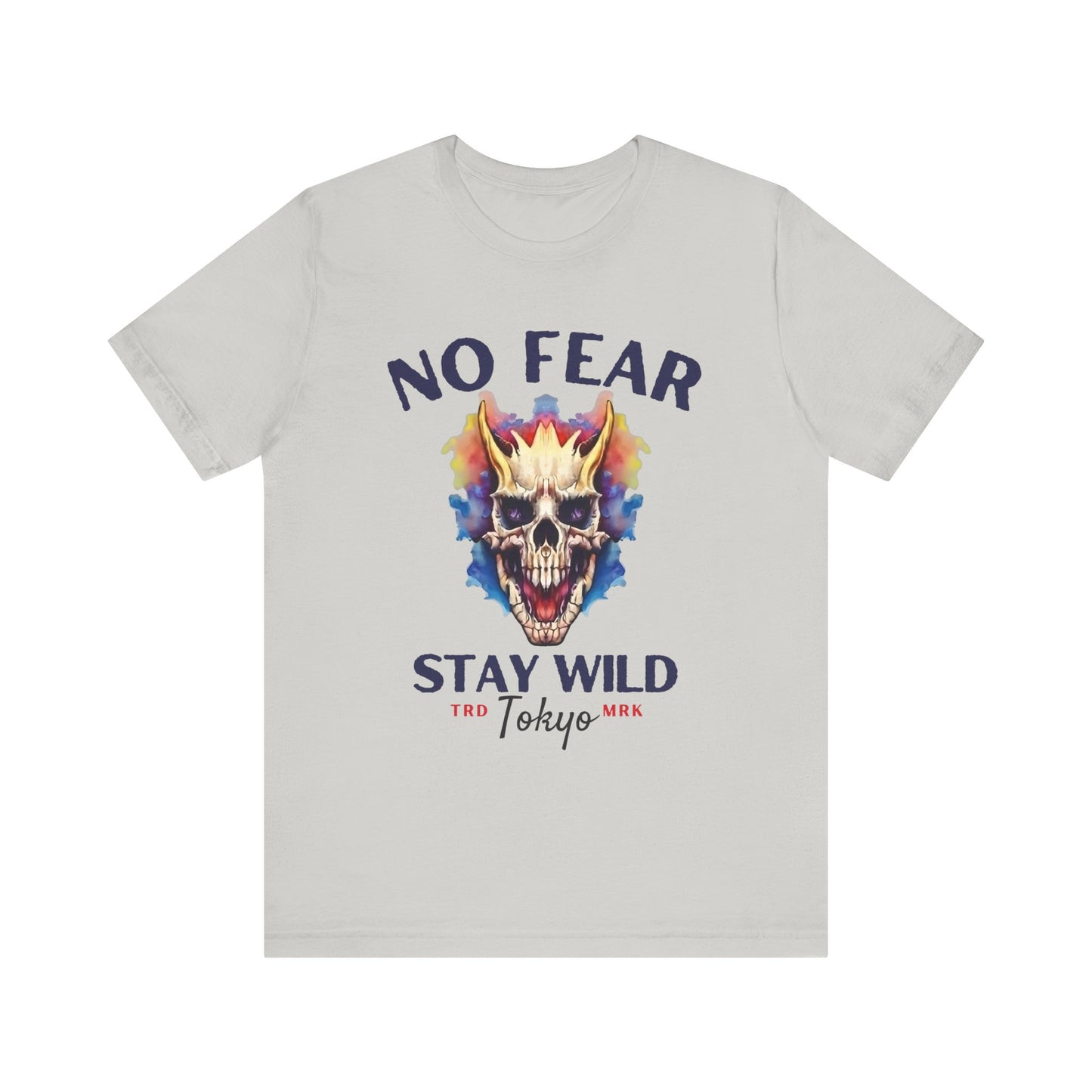 No Fear Dragon Skull tee