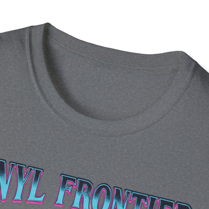 Vinyl Frontier Astronaut T-Shirt, Unisex Graphic Tee, Space Lover Gift, Casual Style, Summer Wear, Unique T-Shirt