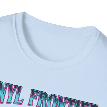 Vinyl Frontier Astronaut T-Shirt, Unisex Graphic Tee, Space Lover Gift, Casual Style, Summer Wear, Unique T-Shirt