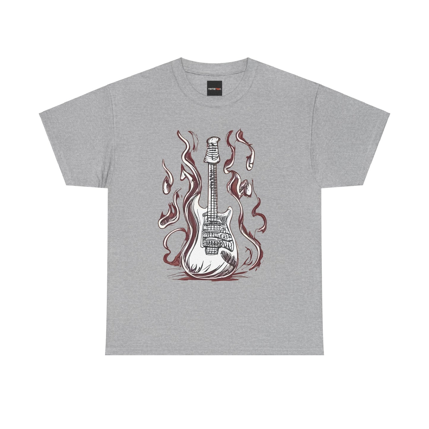 Guitar Flames Tee