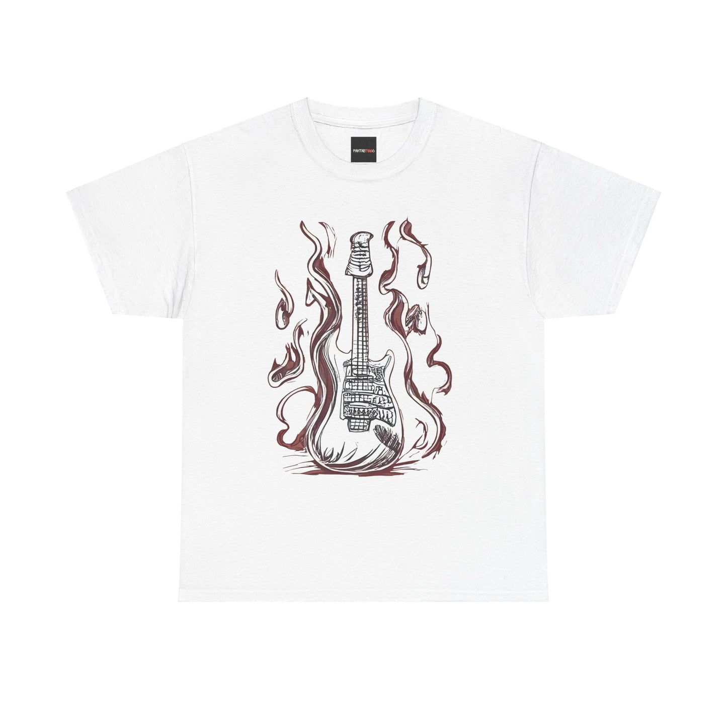 Guitar Flames Tee