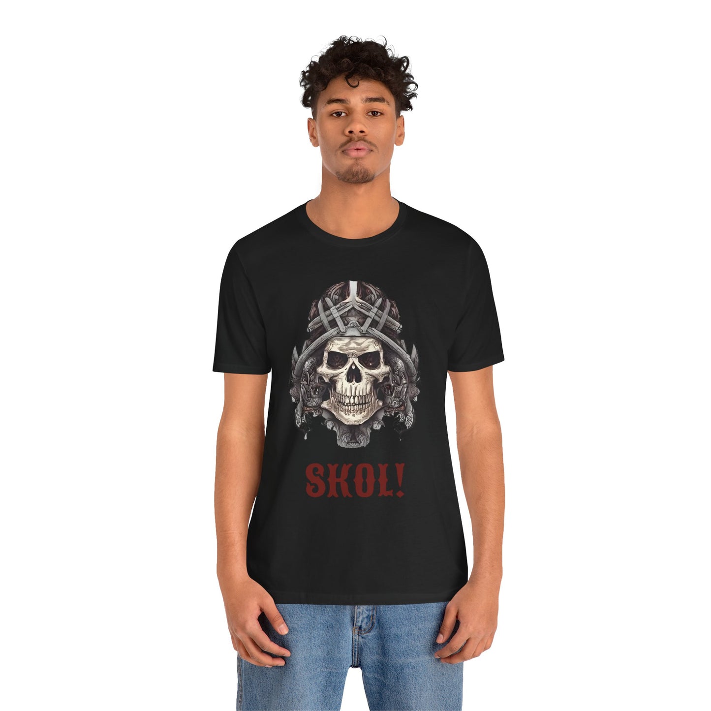 SKOL! Tee- Nordic Skull