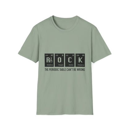 Rock n' Science Unisex, Funny Chemistry T-Shirt