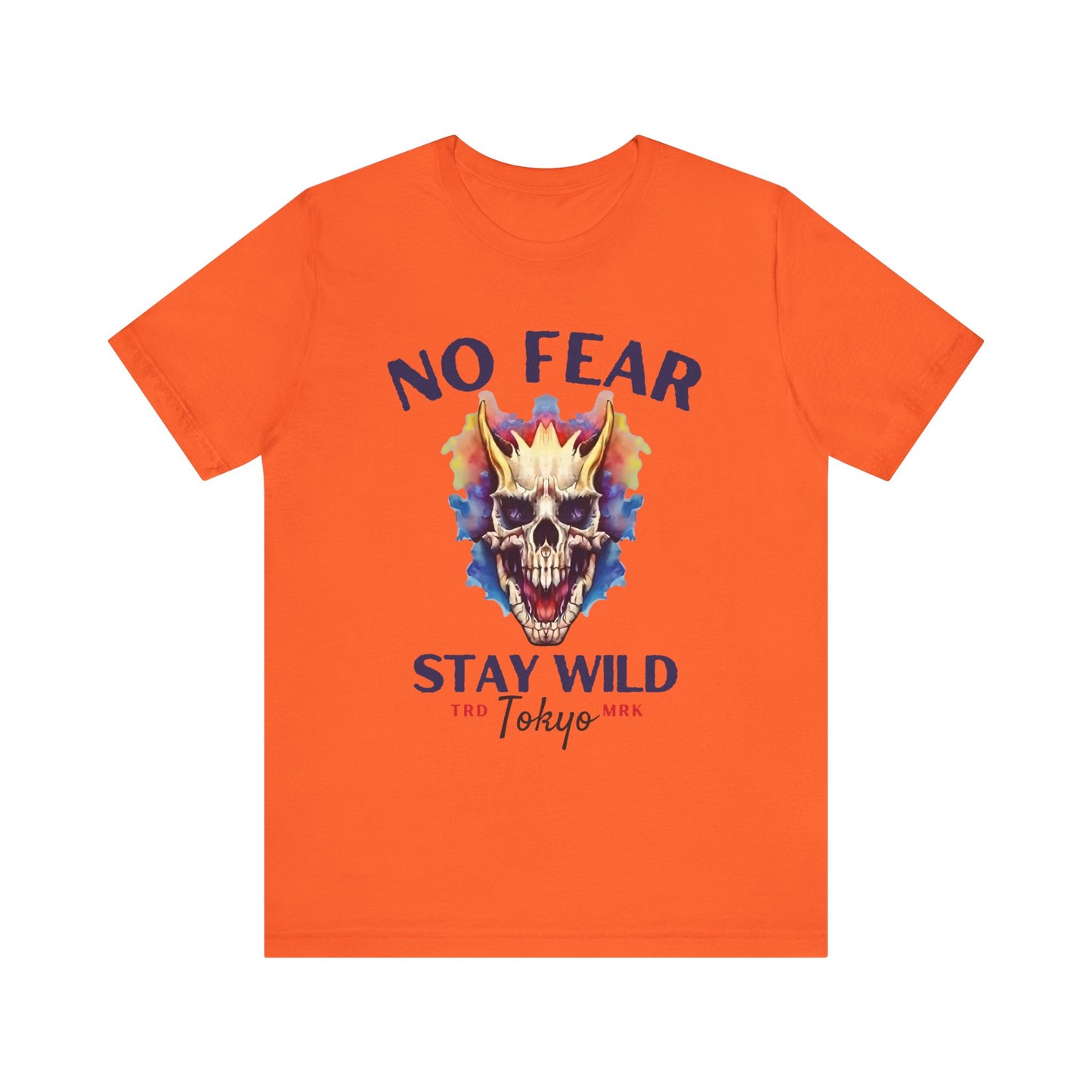 No Fear Dragon Skull tee