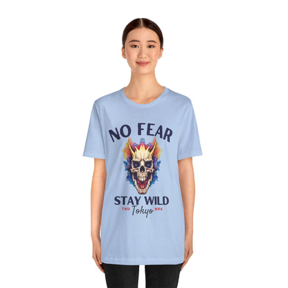 No Fear Dragon Skull tee