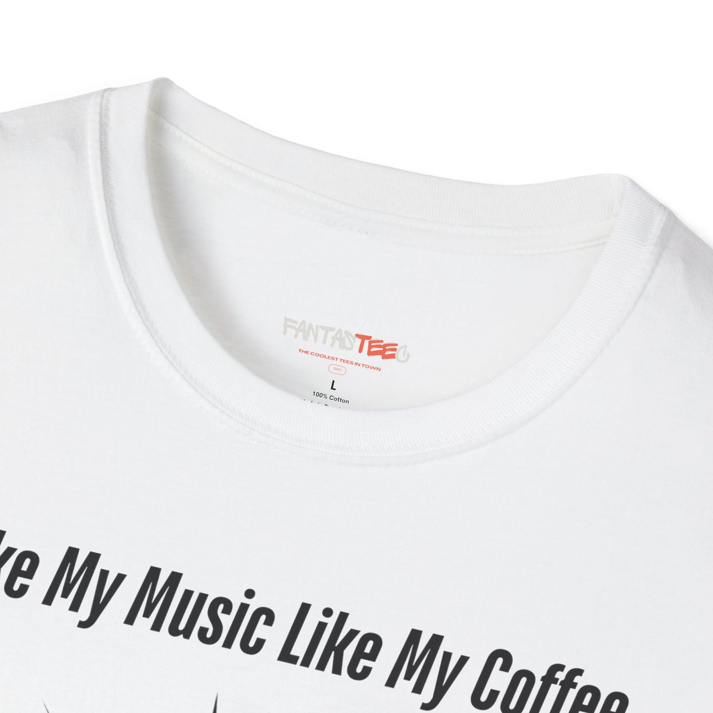 Rockin' Coffee Lover T-Shirt - Perfect Gift for Musicians, Coffee Enthusiasts, Birthdays, Music Festivals, Casual Wear