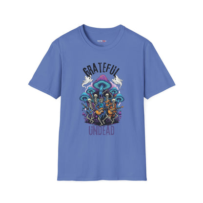 Grateful Dead Inspired Unisex T-Shirt, Softstyle Tee for Music Lovers, Psychedelic Shirt, Festival Apparel, Unique Gift Idea