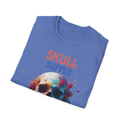 Skull Paint Splatter T-Shirt