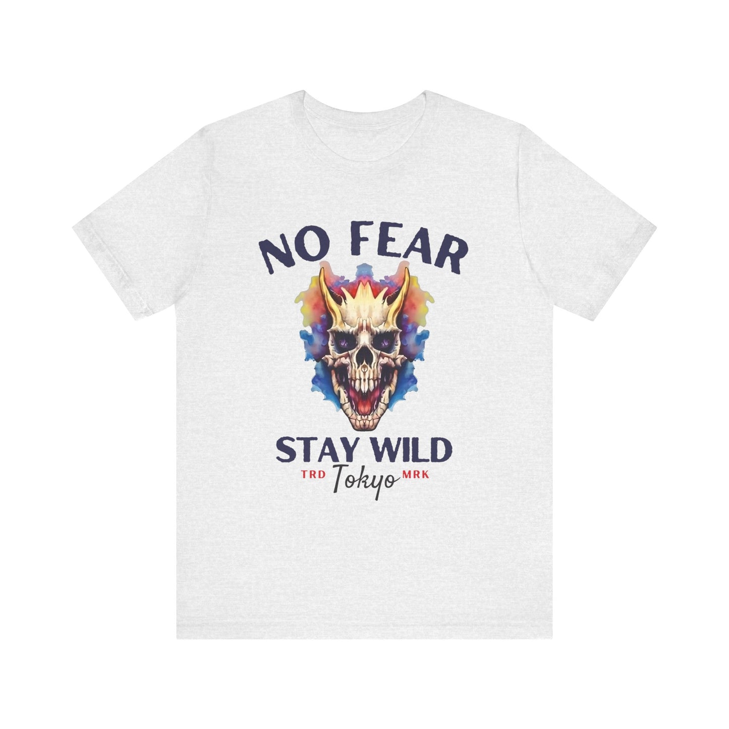 No Fear Dragon Skull tee